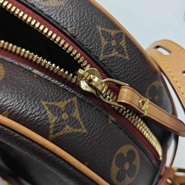 BOITE CHAPEAU MM Monogram Coated Canvas Brown