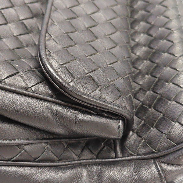 Lambskin Shoulder Bag Black