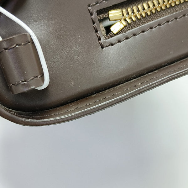 SAINT LOUIS Damier Ebene Coated Canvas Brown