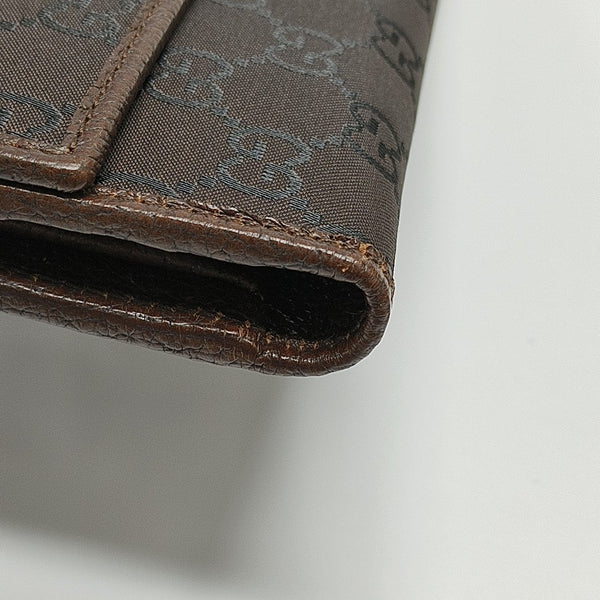 Monogram Canvas Wallet Brown