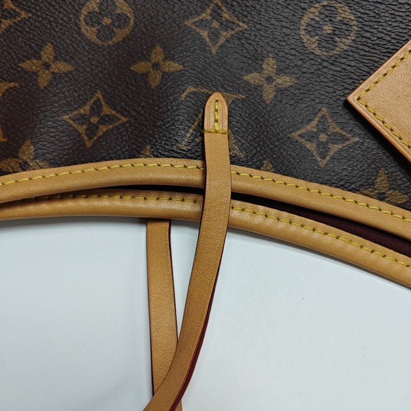CARRYALL MM Monogram Coated Canvas Brown