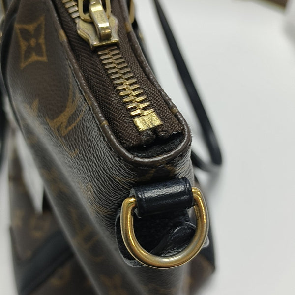 ESTRELA Monogram Coated Canvas Brown