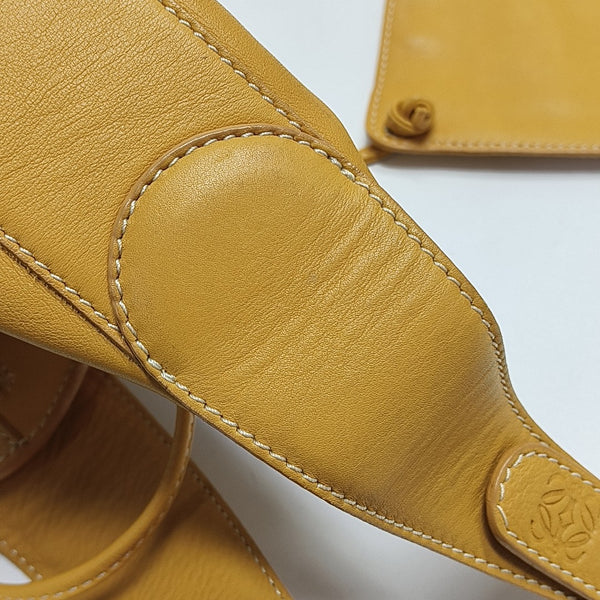 Calfskin Shoulder Bag Yellow