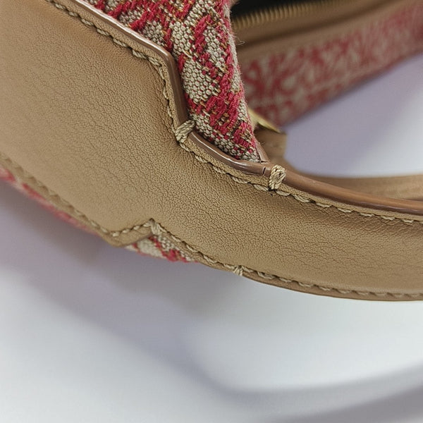 Monogram Canvas Top Handle Bag Red
