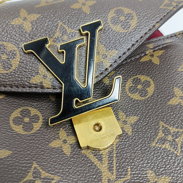 PASSY Monogram Coated Canvas Brown