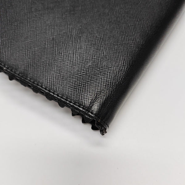 Calfskin Crossbody Bag Black