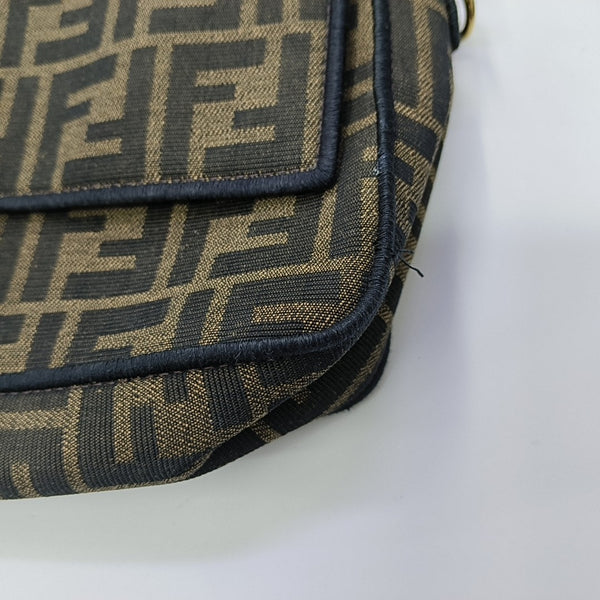 Baguette Medium Canvas Brown