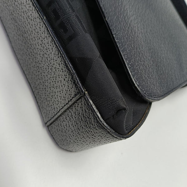 Nylon Shoulder Bag Black