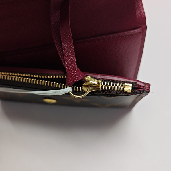 VICTORINE Monogram Coated Canvas Brown Card Holder