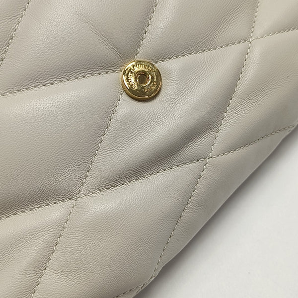 LE 57 Quilted Lambskin White