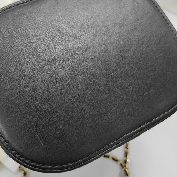 VINTAGE COSMETIC BAGS Lambskin Black