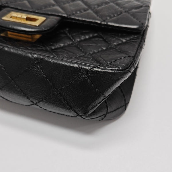 2.55 224 (mini) Quilted Vintage Calf Black