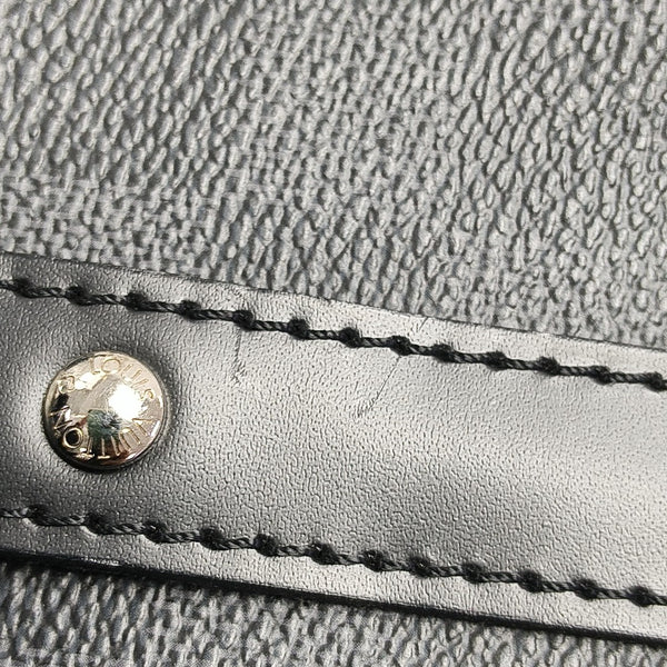 TADAO MM Damier Graphite Coated Canvas Gray