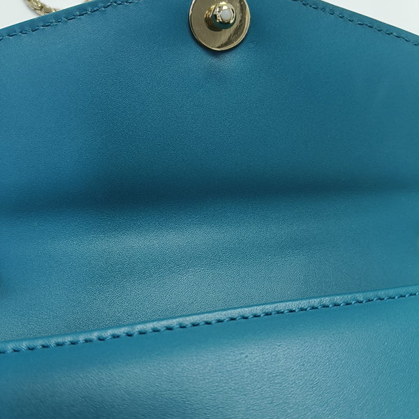 SERPENTI FOREVER Small Stingray Leather Green