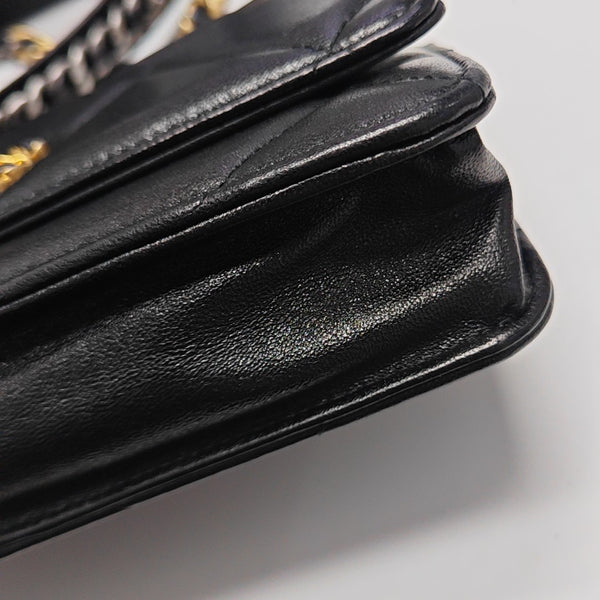 CHANEL 19 WOC Quilted Lambskin Black