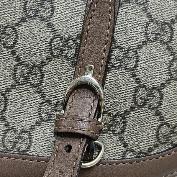 Microguccissima Monogram Coated Canvas Beige