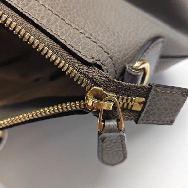 Microguccissima Calfskin Grey