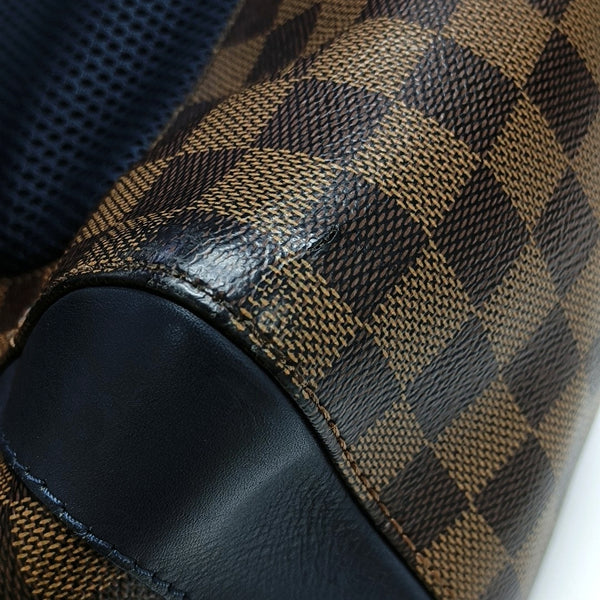 Damier Ebene Coated Canvas Brown