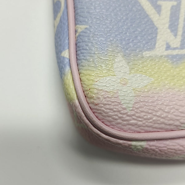 ACCESSOIRES Mini Monogram Coated Canvas Pink
