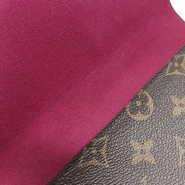 FÉLICIE Monogram Coated Canvas Brown