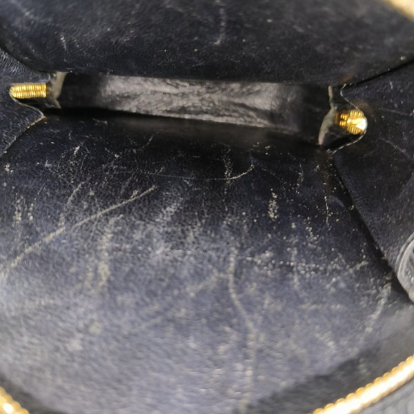 Calfskin Crossbody Bag Black