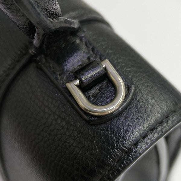 Hourglass Small Calfskin Black