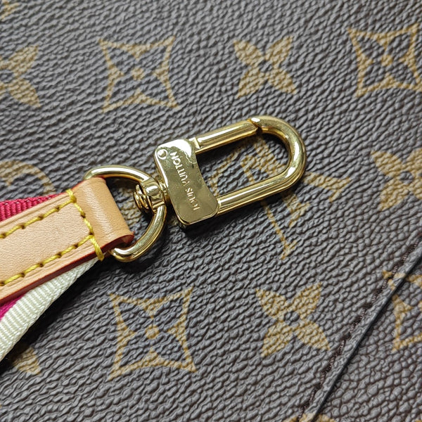DIANE Monogram Coated Canvas Brown