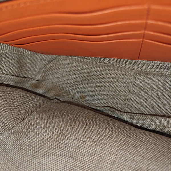 Bree Monogram Calfskin Orange