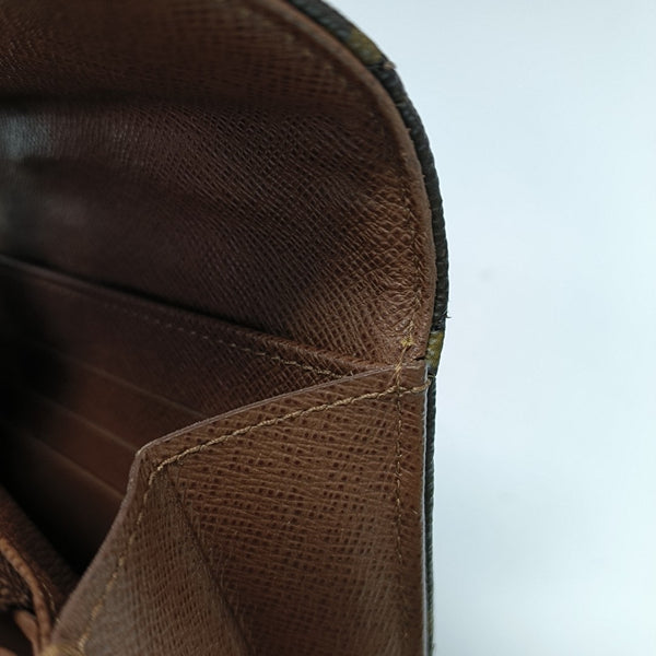 ETOILE Monogram Coated Canvas Brown Wallet