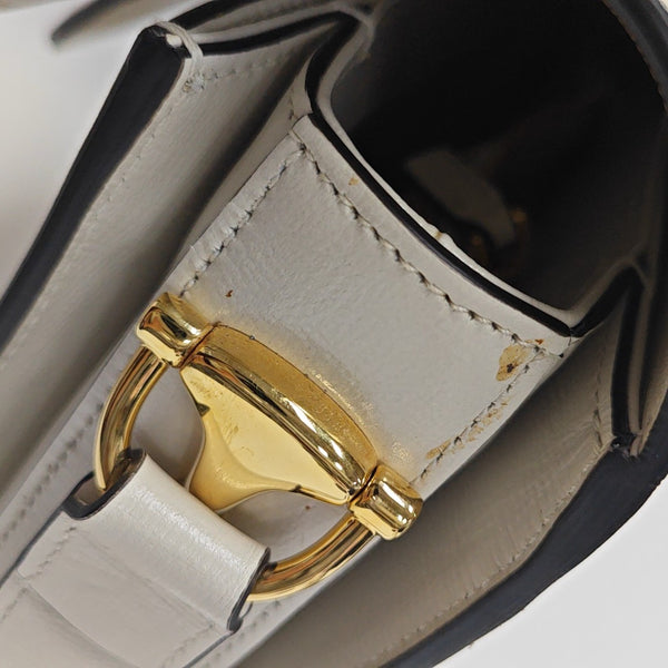 Horsebit 1955 Small Calfskin White