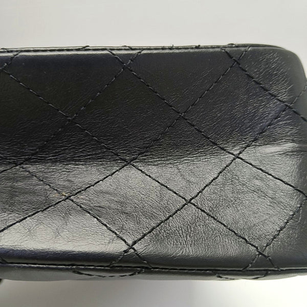 2.55 227 (jumbo) Quilted Calfskin Black