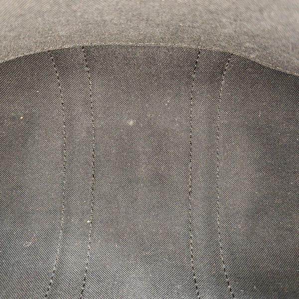 KEEPALL 25 Monogram Coated Canvas Black