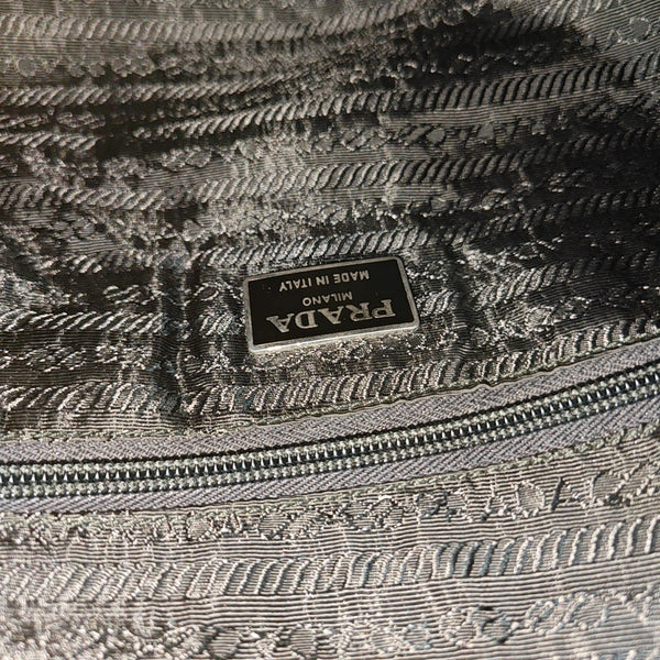 Nylon Shoulder Bag Black