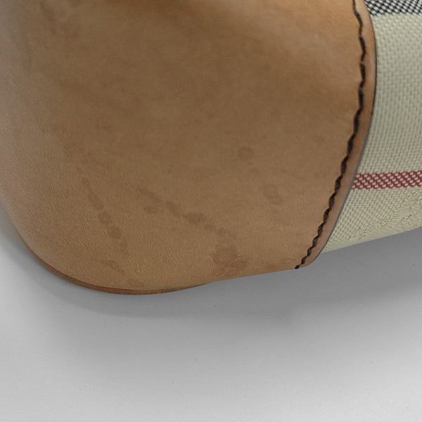 Canvas Shoulder Bag Beige