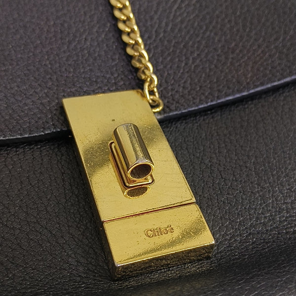 Drew Mini Calfskin Black