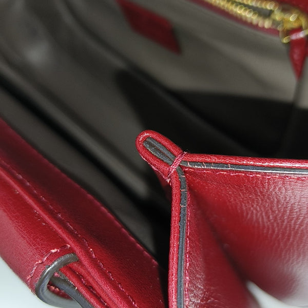 Sylvie 1969 Small Calfskin Red