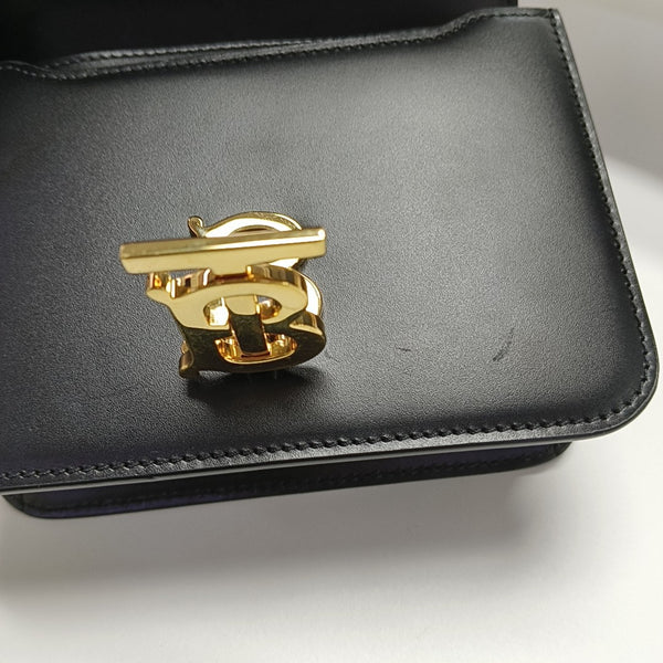 TB Mini Calfskin Black
