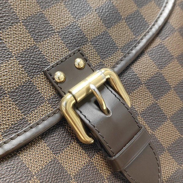 HIGHBURY Damier Ebene Coated Canvas Brown