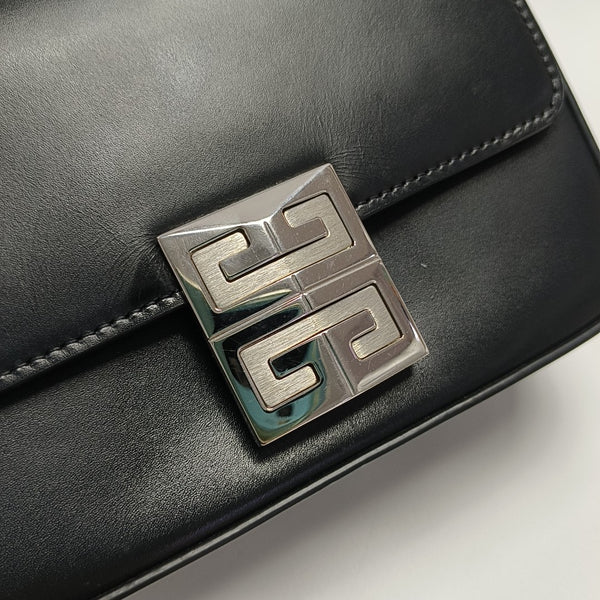 Calfskin Shoulder Bag Black