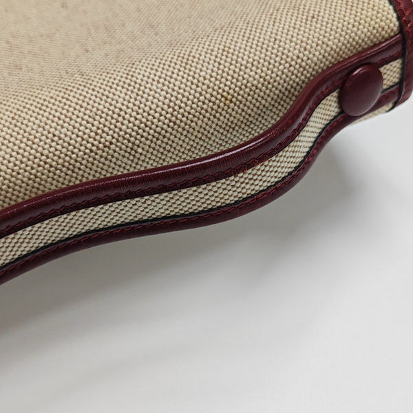 Canvas Shoulder Bag Beige