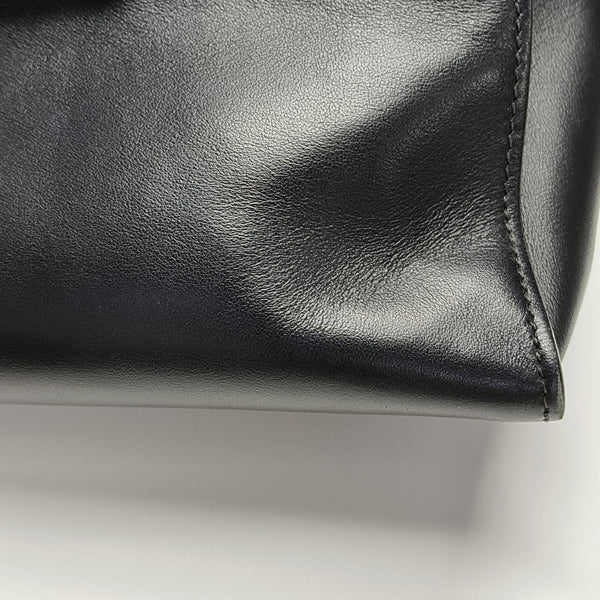 Calfskin Shoulder Bag Black