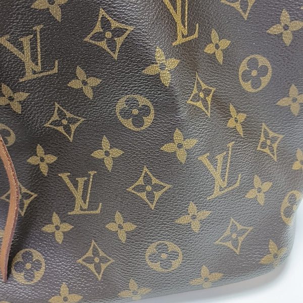 NÉONOÉ PM Monogram Coated Canvas Brown