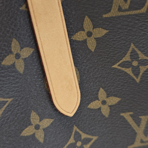 MONTAIGNE GM Monogram Coated Canvas Brown