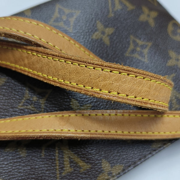 TROTTER Monogram Coated Canvas Brown