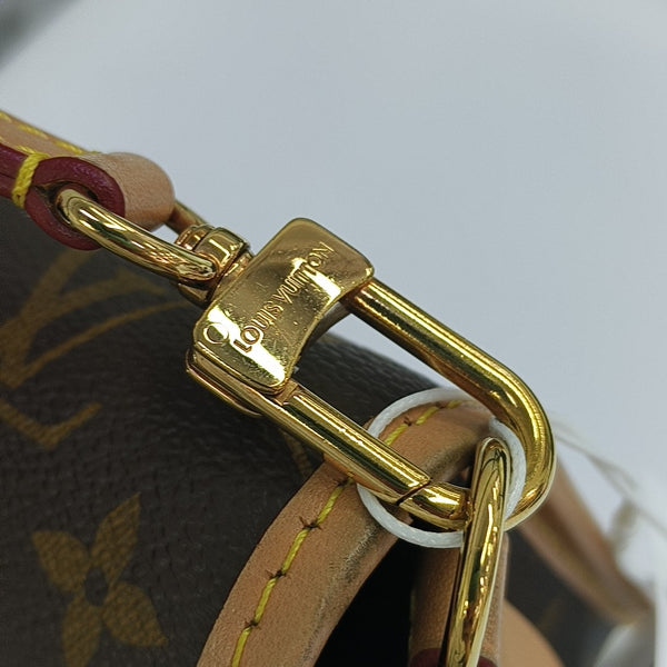 DIANE Monogram Coated Canvas Brown