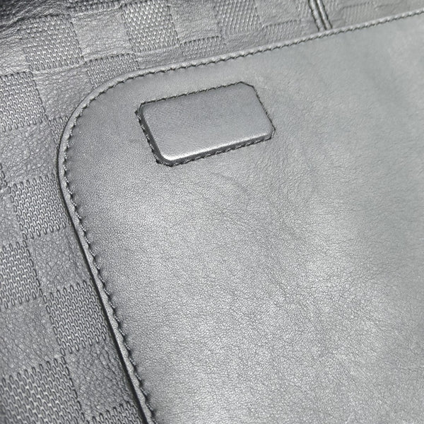DISTRICT PM Damier Graphite Calfskin Black