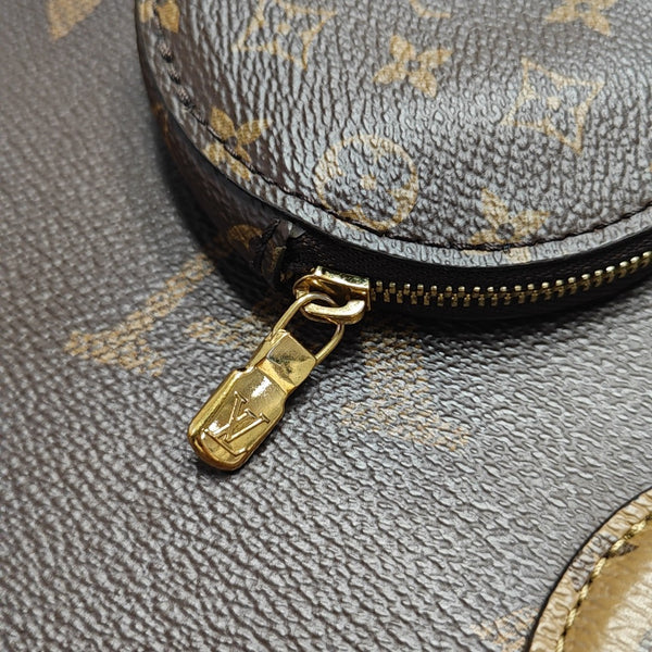 ONTHEGO PM Monogram Coated Canvas Brown