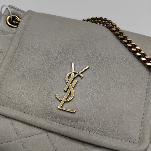 NOLITA Mini Quilted Lambskin Beige