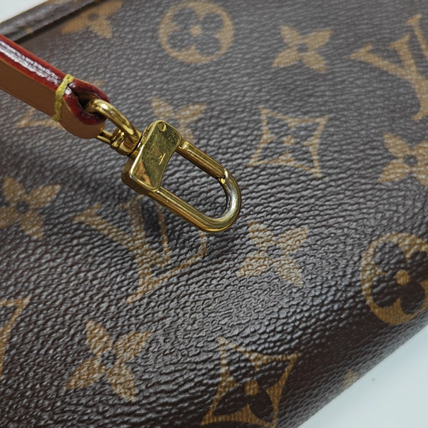 IVY Monogram Coated Canvas Brown