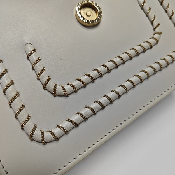 SERPENTI FOREVER Calfskin White